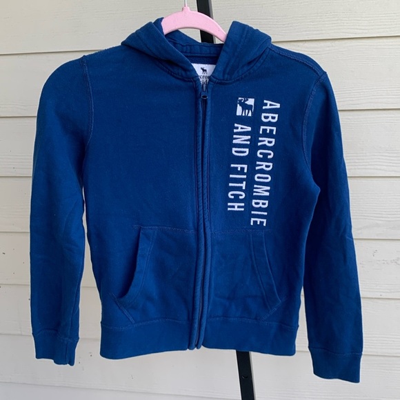 Abercrombie and fitch kids full zip hooded jacket 9/10 years - Picture 1 of 8